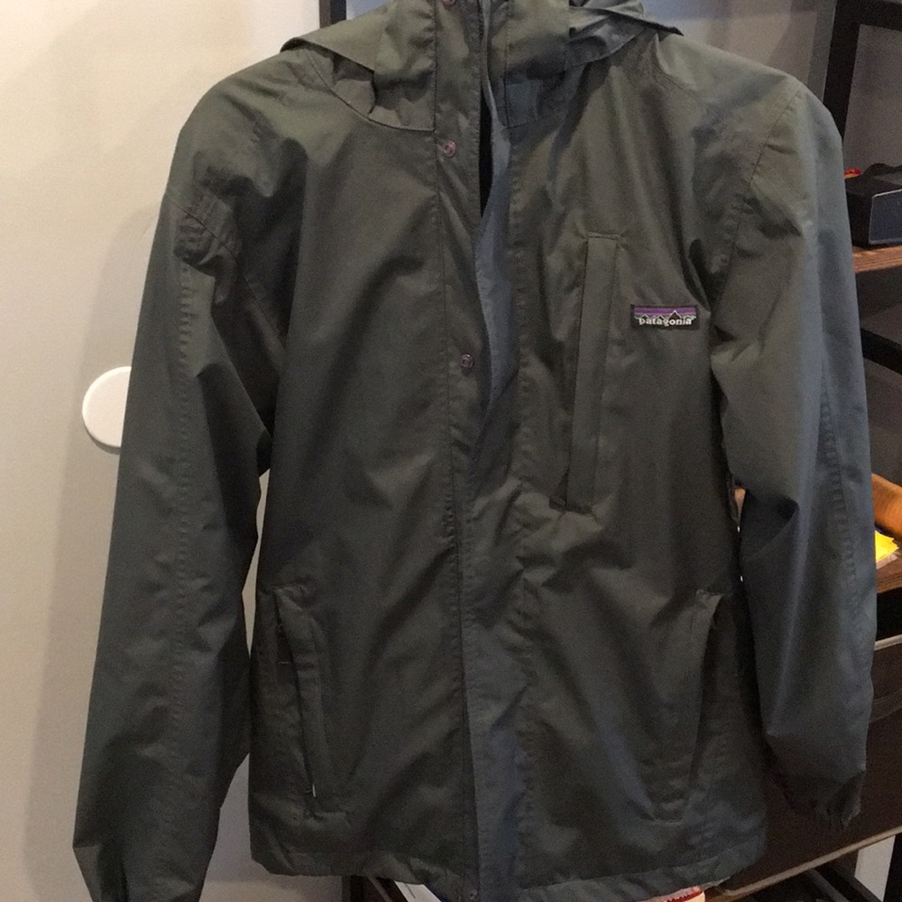 Patagonia Grey Small Windbreaker Jacket